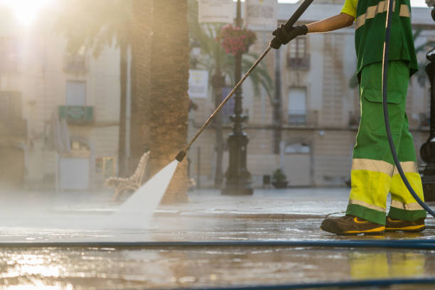 Post-Construction Pressure Washing in Cross Roads, TX